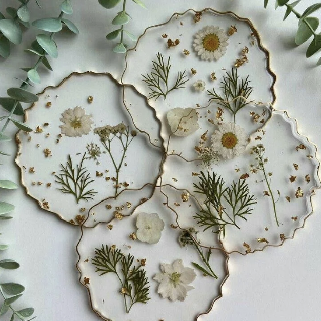  Resin Art Workshop. 
A hands-on resin art workshop where guests create functional art pieces. Options include resin clocks, coasters, trinket trays, and cheese boards.
 From 250pp AED. 
 
Category: Team Building & Social,
 