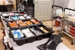 In addition to space for safe drug use and supplies like clean needles, OnPoint NYC offers supportive services such as access to addiction treatment. Photo by Juan Giraldo for U.S. News & World Report