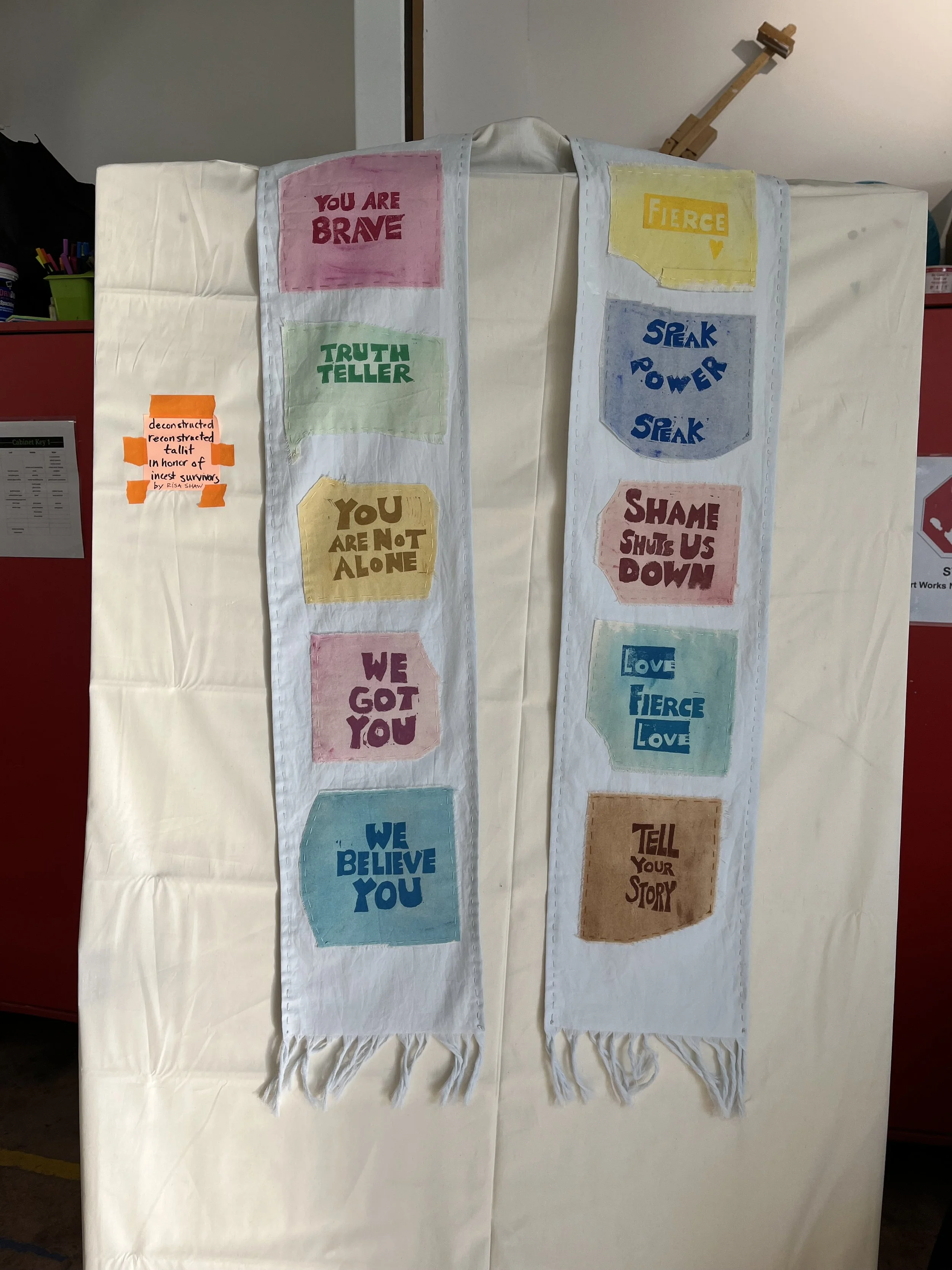 Deconstructed, reconstructed tallit IMG_5850.jpeg