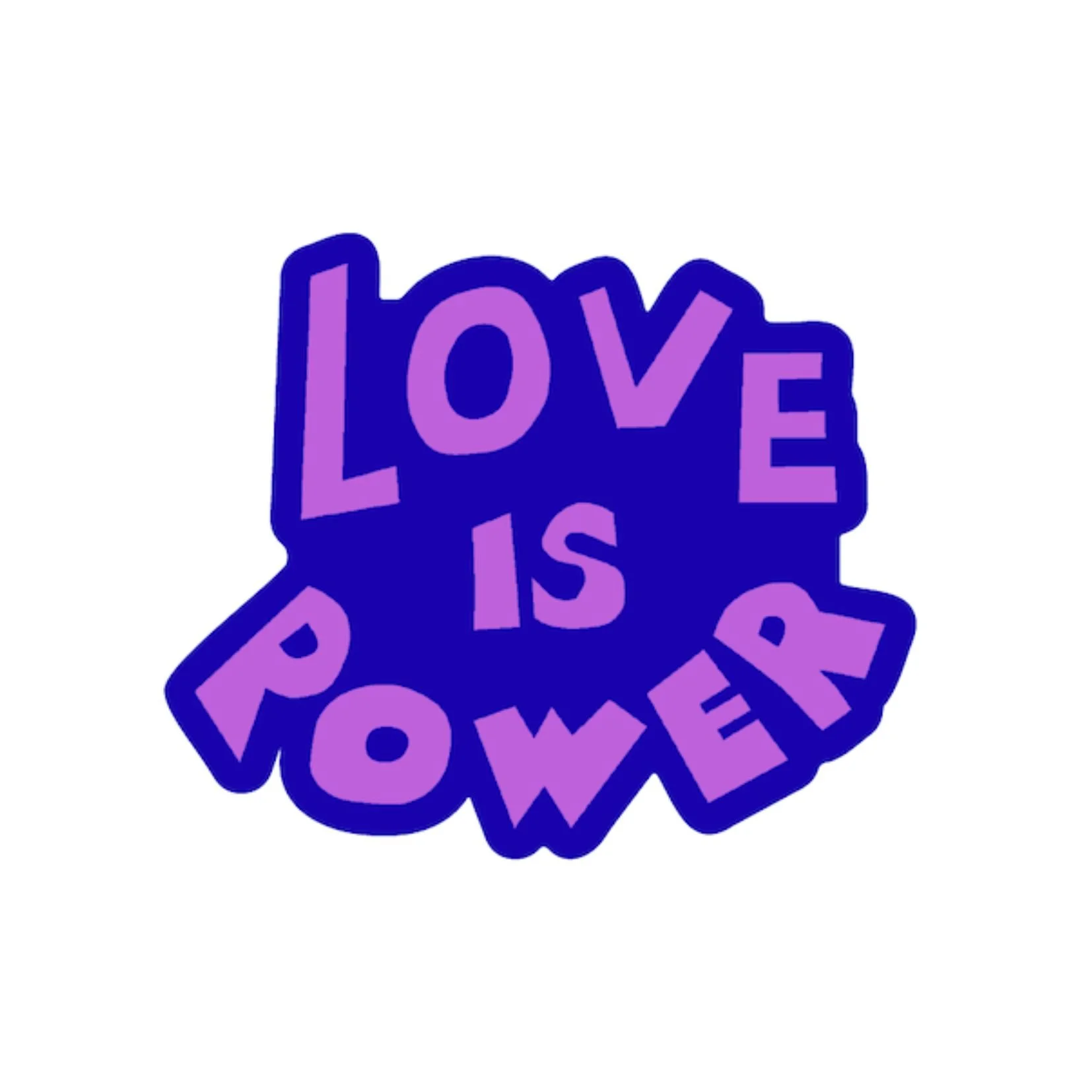 Love is Power 2” Sticker