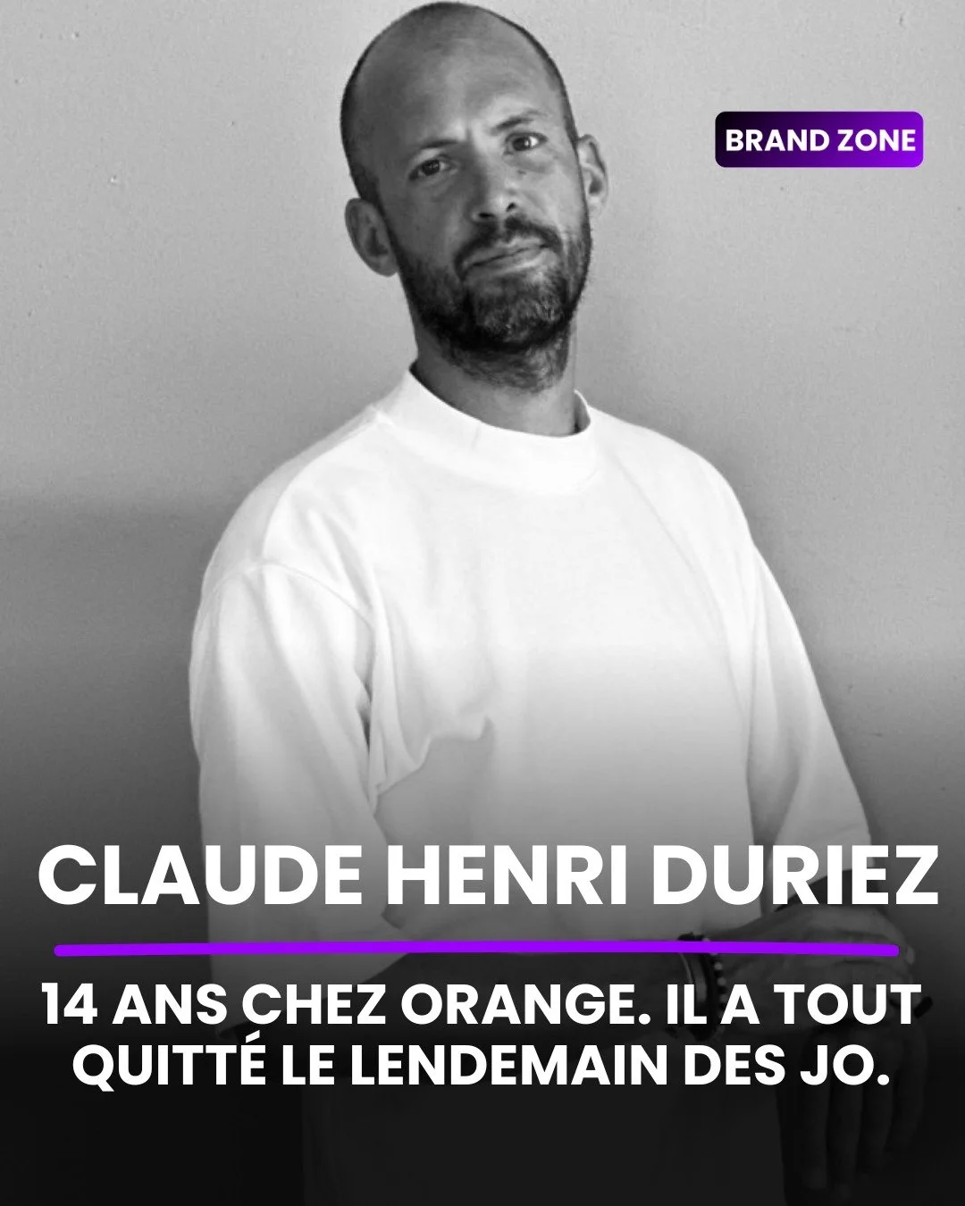 Claide Henri Duriez n'a pas attendu une opportunit&eacute;. Il en a cr&eacute;&eacute; une en partant.

14 ans chez Orange. Responsable hospitalit&eacute; de l'Euro 2016. Orange V&eacute;lodrome, Roland Garros, Festival de Cannes. Puis Sponsorship Ma