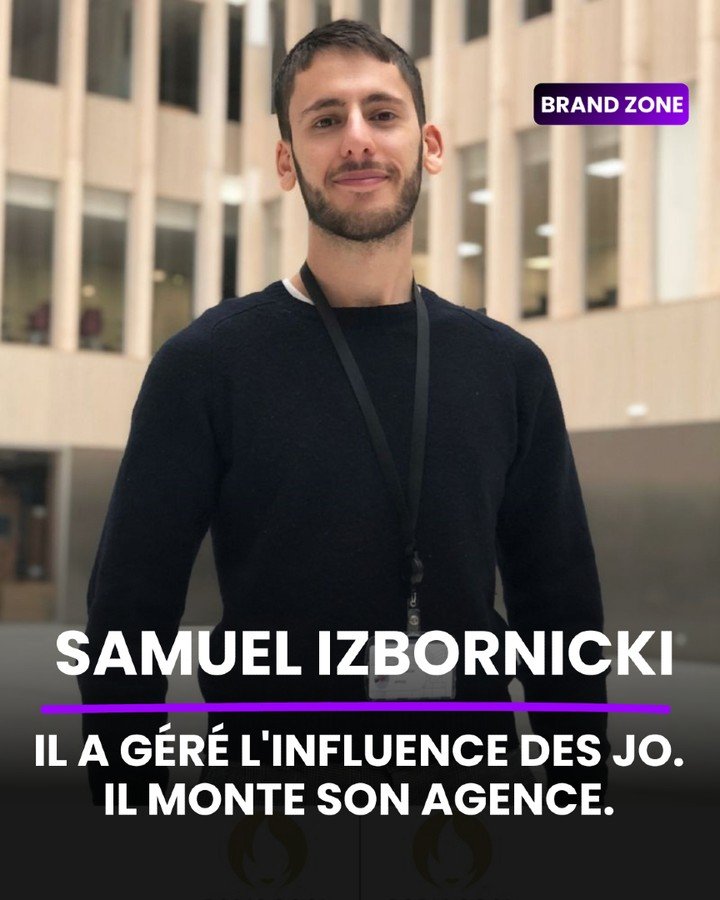 Il a g&eacute;r&eacute; l'influence des Jeux Olympiques de Paris. Il a tout quitt&eacute; pour monter sa bo&icirc;te.

Samuel Izbornicki n'avait pas encore 30 ans quand il rejoint le p&ocirc;le influence du comit&eacute; d'organisation de Paris 2024.