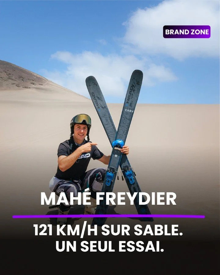 Il a voulu skier plus vite que n'importe qui sur du sable. Et il n'avait qu'un seul essai.

Mah&eacute; Freydier (@mahuuuuuski) grandit &agrave; Courchevel avec un p&egrave;re moniteur de ski et une m&egrave;re pisteuse secouriste. Il chausse ses pre