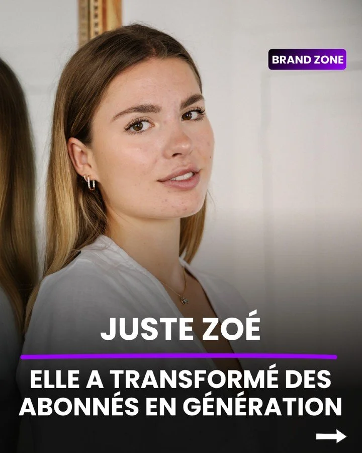 Pendant que beaucoup de cr&eacute;ateurs cherchent le prochain buzz, Juste Zo&eacute; a construit autre chose : une relation.

Depuis plus de dix ans, elle partage les diff&eacute;rentes &eacute;tapes de sa vie avec une audience qui a grandi en m&eci