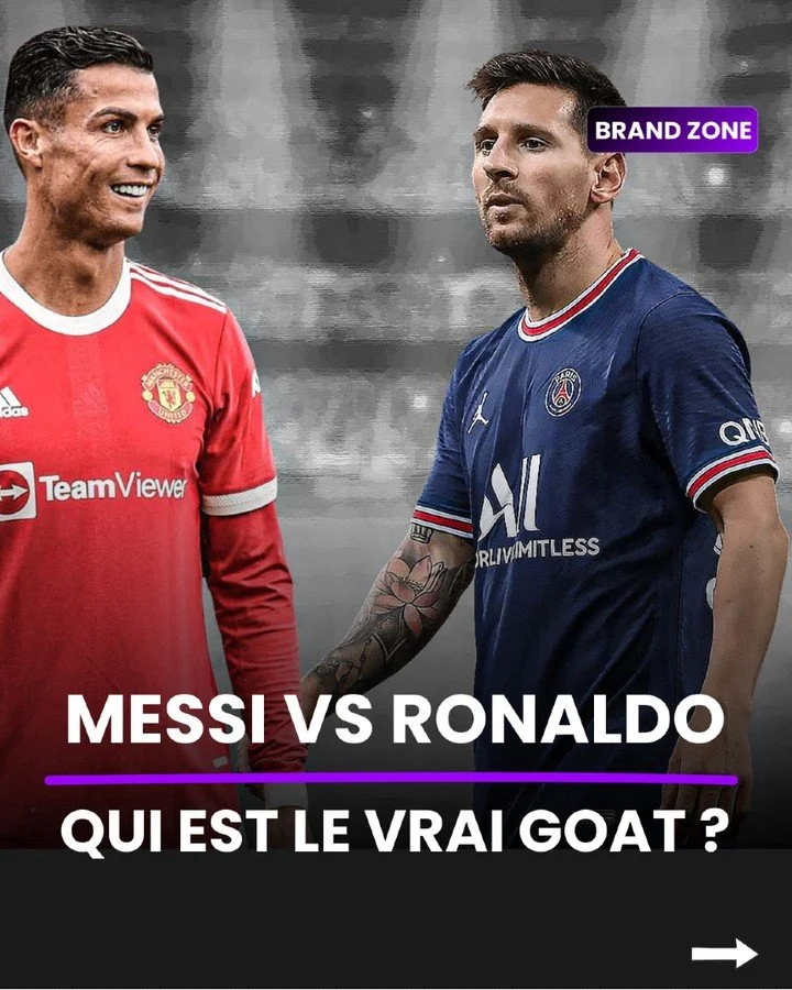 Messi vs Ronaldo, c&rsquo;est vendeur parce que ce n&rsquo;est pas seulement un d&eacute;bat de football.

C&rsquo;est un d&eacute;bat sur deux visions de la grandeur.

Ronaldo, c&rsquo;est le volume, les records, la Ligue des champions et la long&ea