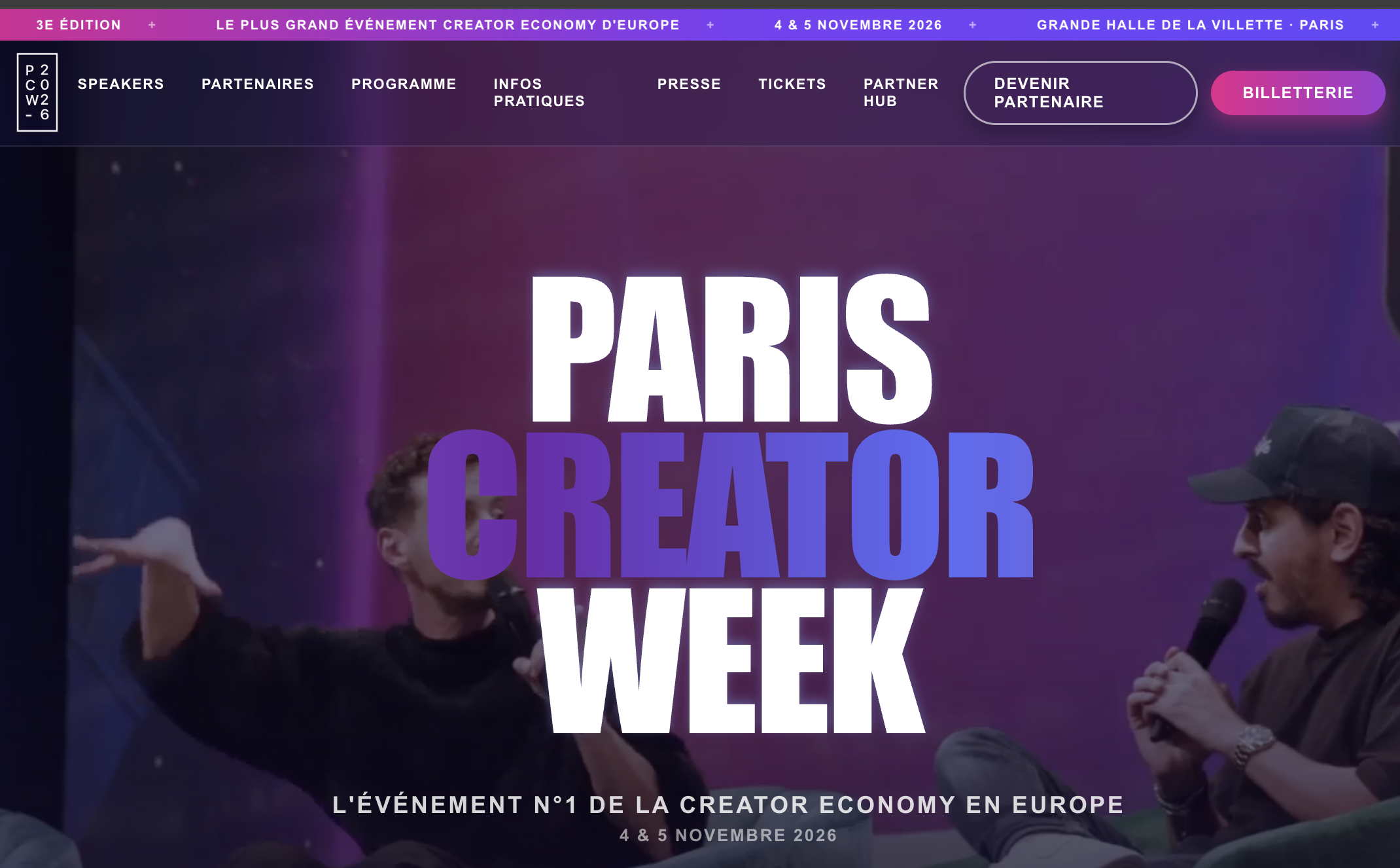 La creator economy a besoin de plus grandes salles