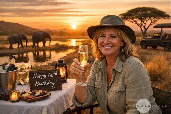 𝗔 𝗯𝗶𝗿𝘁𝗵𝗱𝗮𝘆 𝗜&rsquo;𝗹𝗹 𝗻𝗲𝘃𝗲𝗿 𝗳𝗼𝗿𝗴𝗲𝘁, 𝗲𝘃𝗲𝗿. 
I wanted more than just a trip. Could a safari really feel personal? Suzi listened. She asked about my dream animals, my idea of adventure, and what would make it truly mine. Then