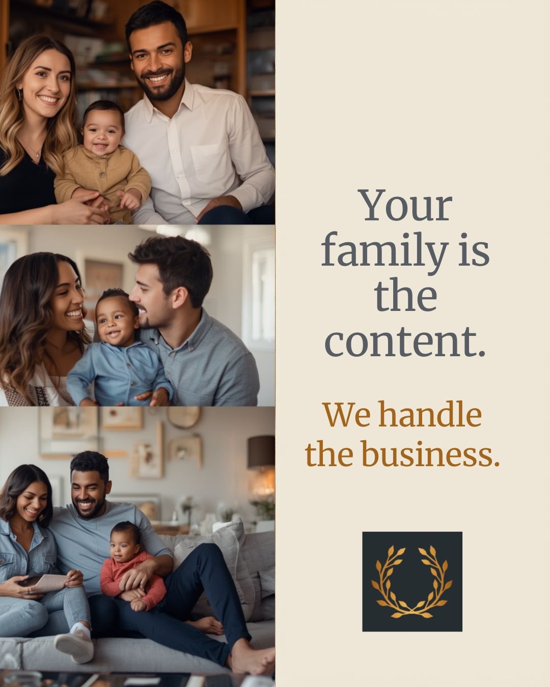 Your family is the content. We handle the business. 🏡✨

If you've built a community around your family's real, unfiltered life &mdash; the chaos, the joy, the in-between moments &mdash; brands want in on that. And you deserve to be paid what you're 