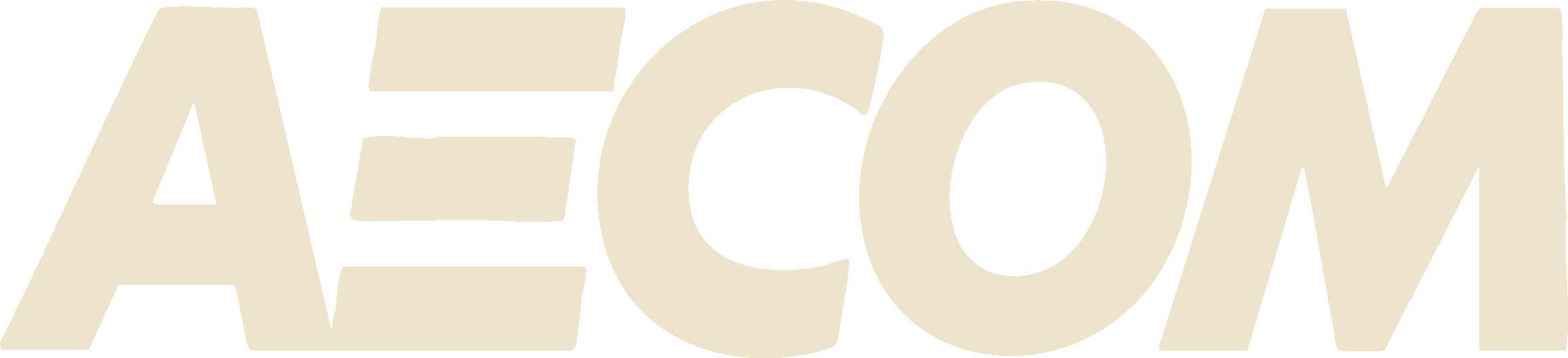 Bold, large text spelling out "ACCOM" in beige color on a black background.
