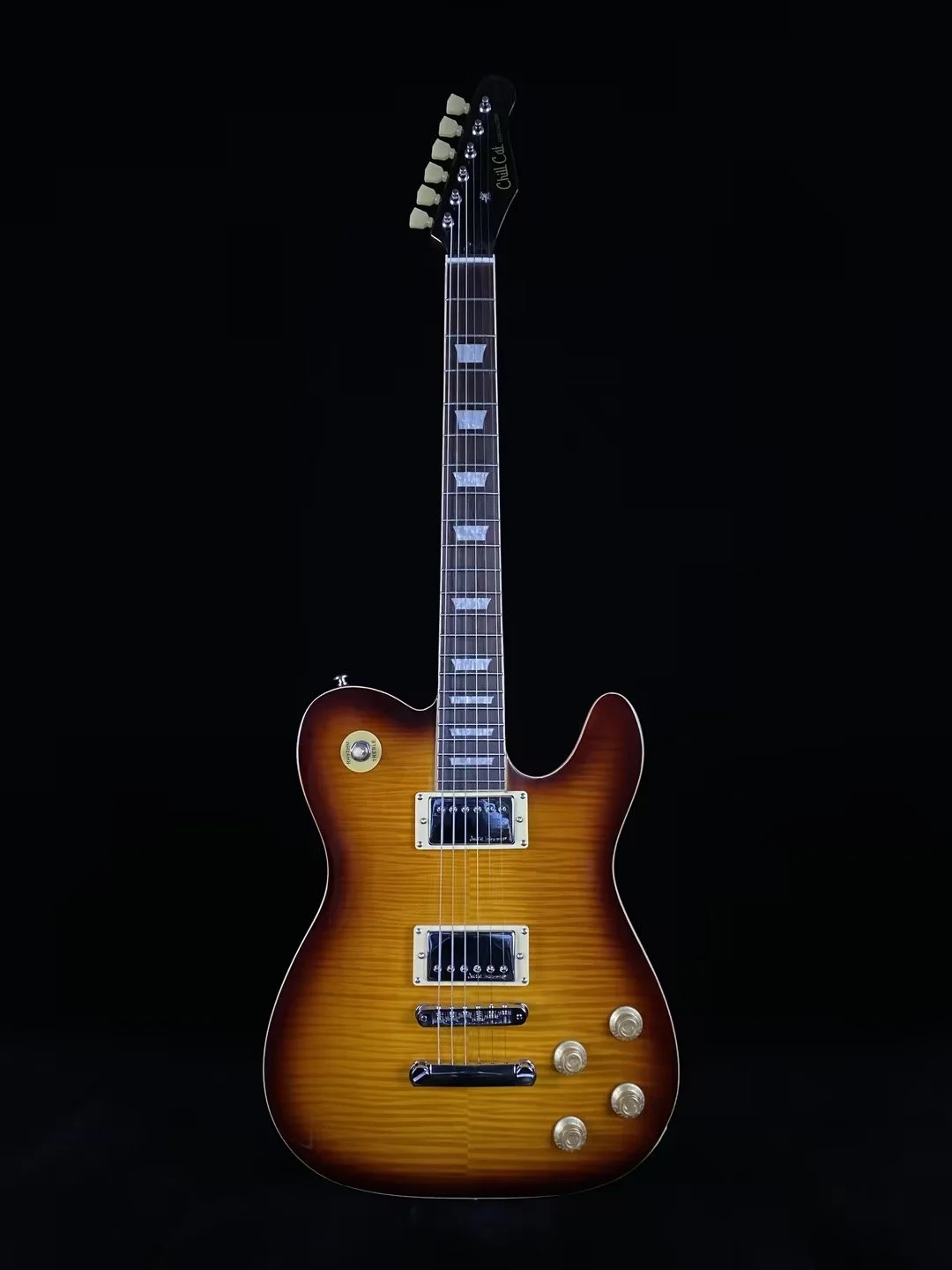 New Jia Les-Caster Series Manhattan Sunset Electric Guitar Pro version