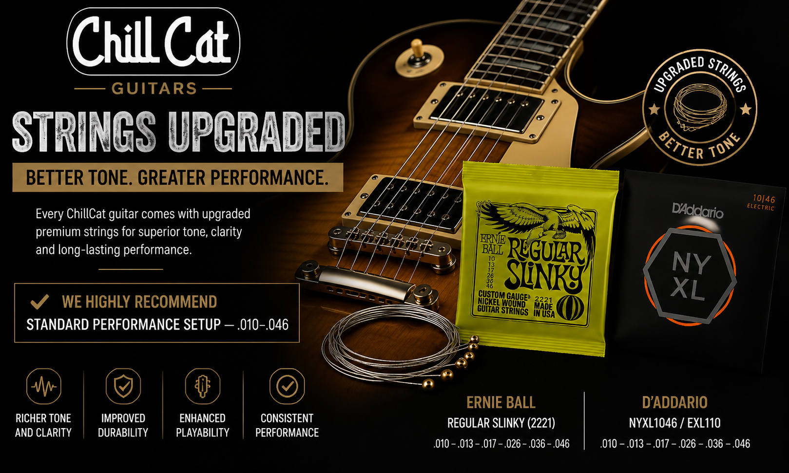 Upgrade Your ChillCat Guitar's Performance with Premium Strings