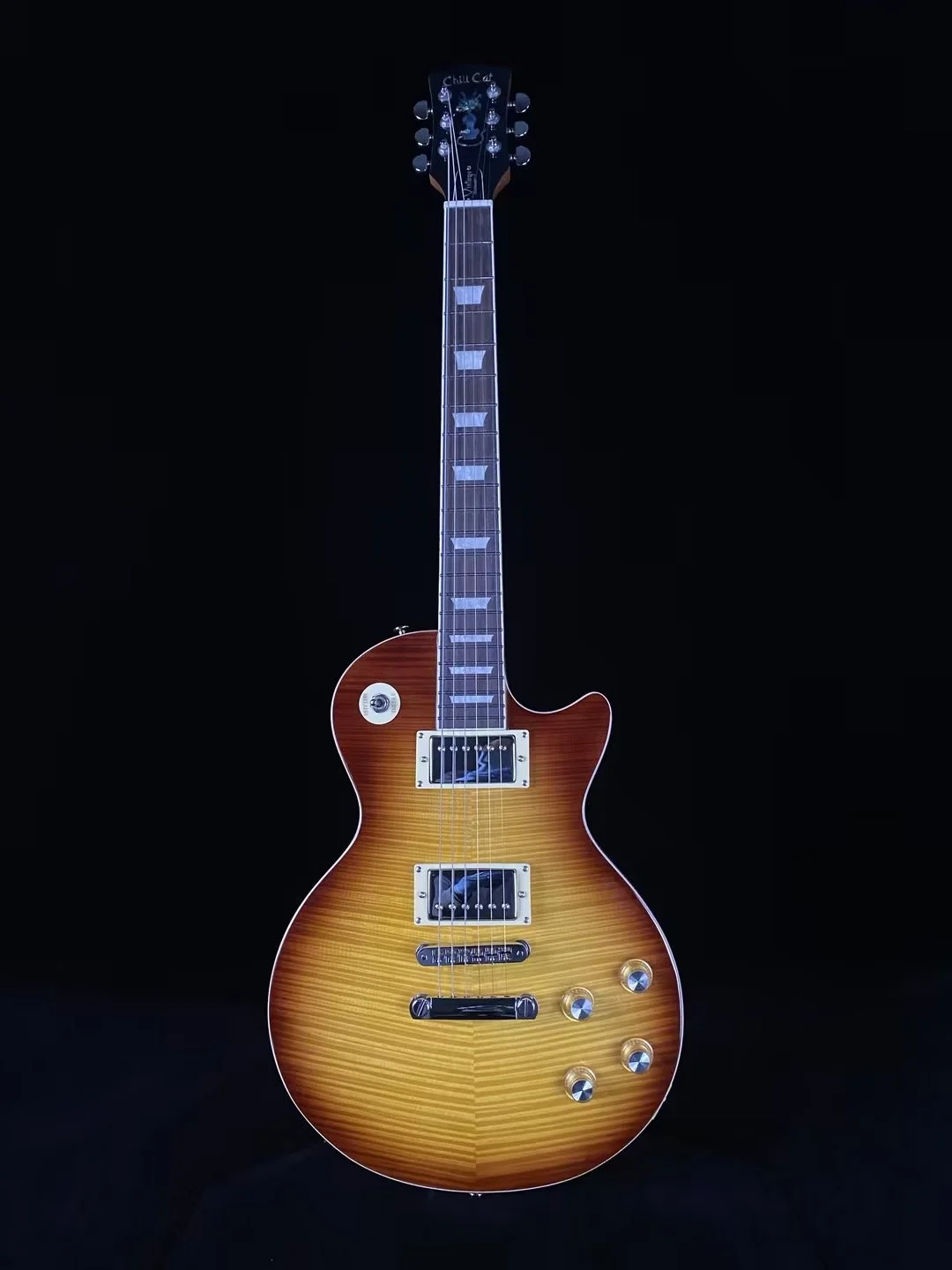 Chill Cat Vintage Standard Honey Burst Electric Guitar