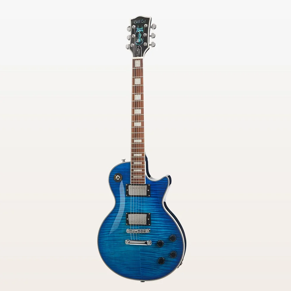 Chill Cat Limited Custom Ocean Blue Electric Guitar