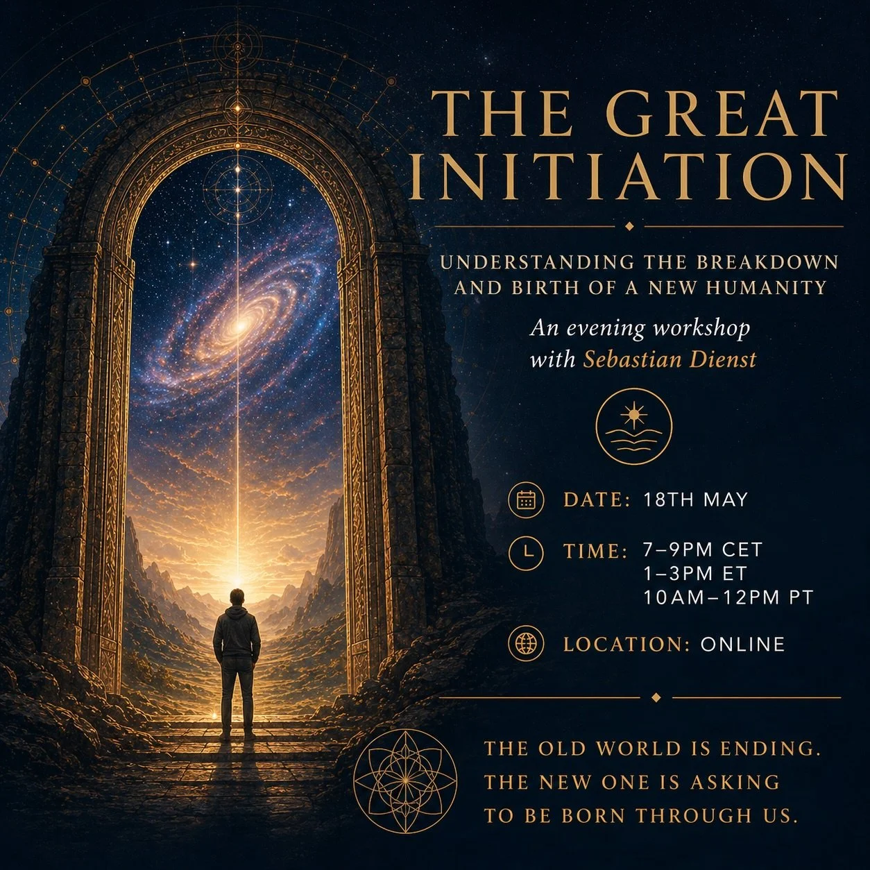 Do you feel we&rsquo;re approaching a collective threshold moment?

That things are becoming more volatile, more uncertain &mdash; and at the same time, strangely full of possibility?

If so, I&rsquo;d love to invite you to a workshop I&rsquo;m hosti