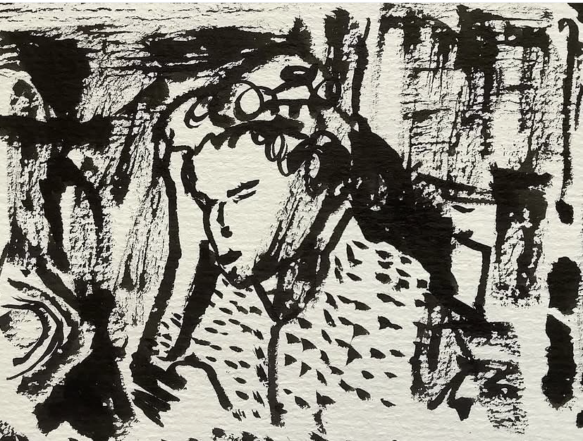 Orpheus. 1950 film d.Jean Cocteau 8 x 10cms 2024
