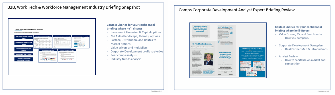 Behind the Comps: How Analyst Briefings Power Smarter Corporate Development