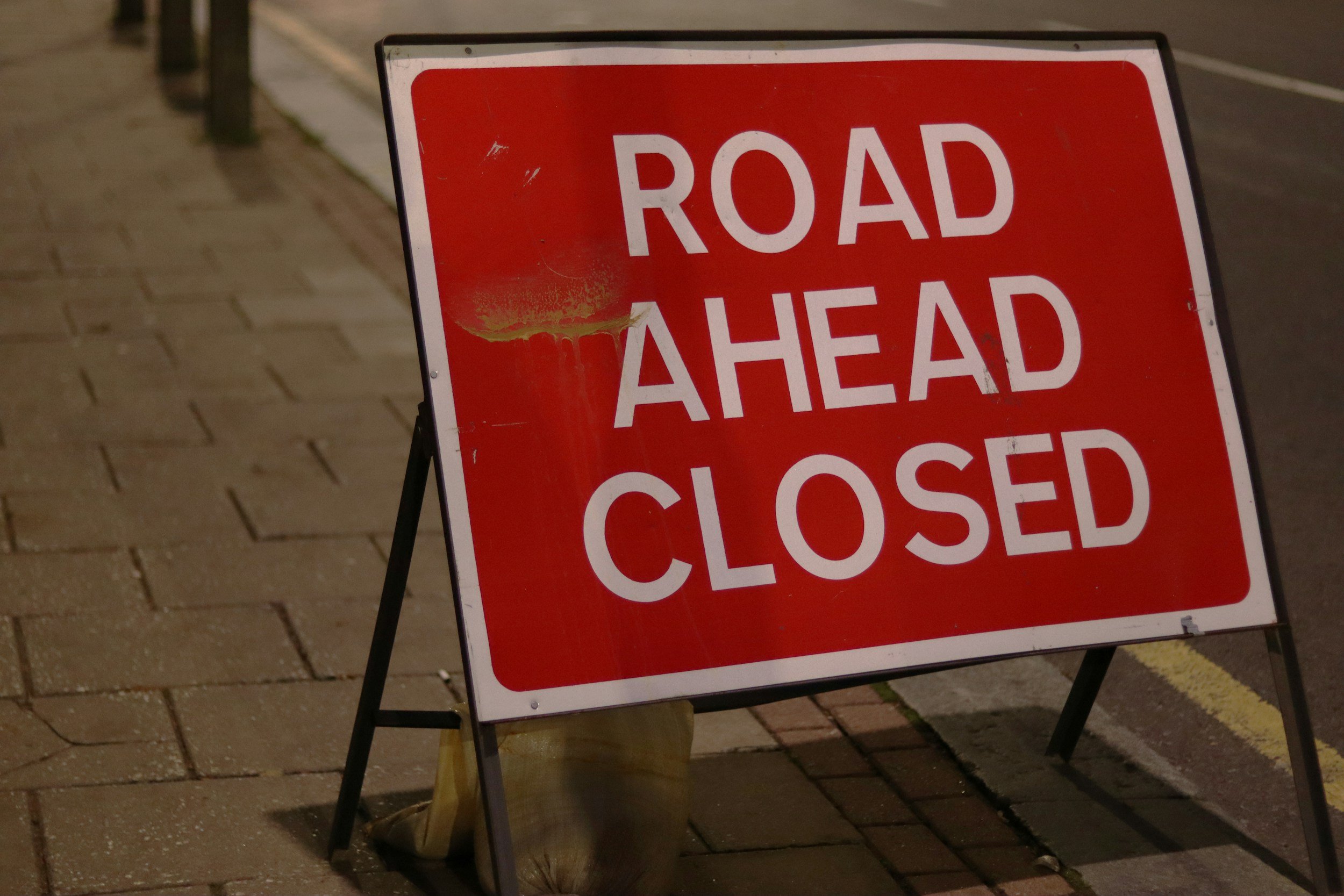 Road Closure Sorley Cross to Newbridge