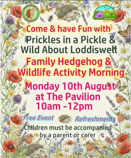 Family Hedgehog & Wildlife Activity Morning