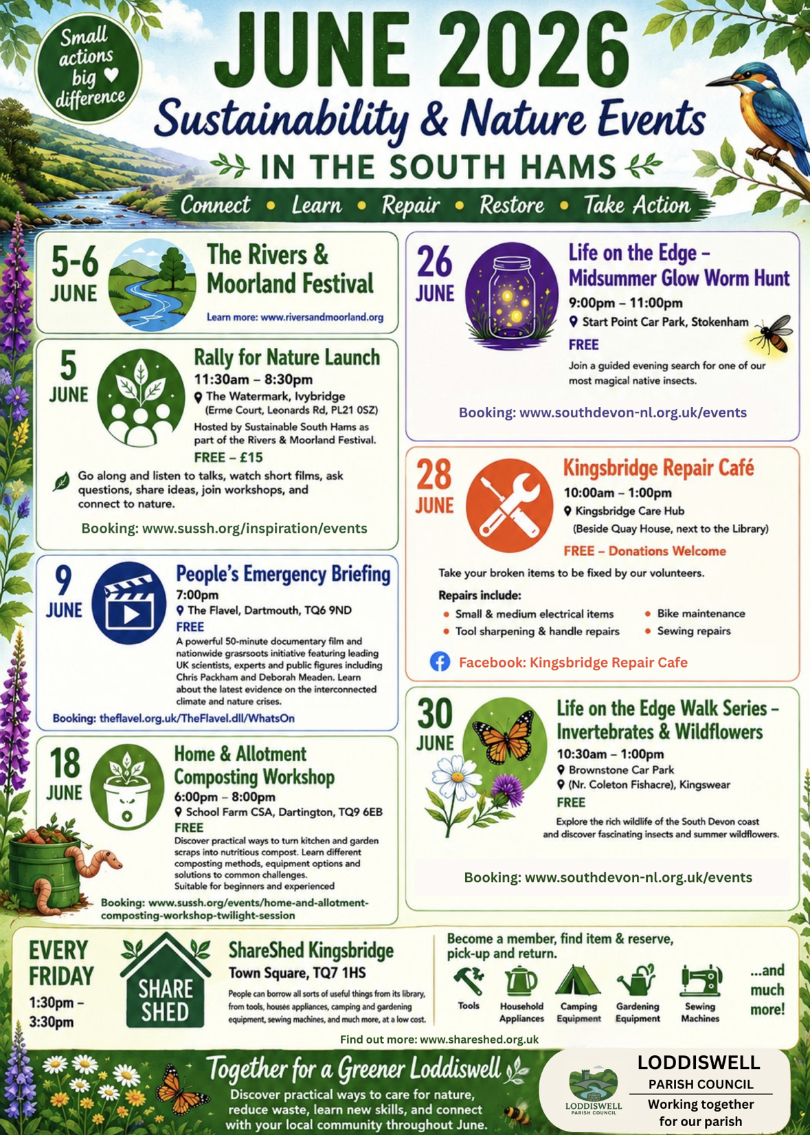 Sustainability &amp; Nature Events June 2026