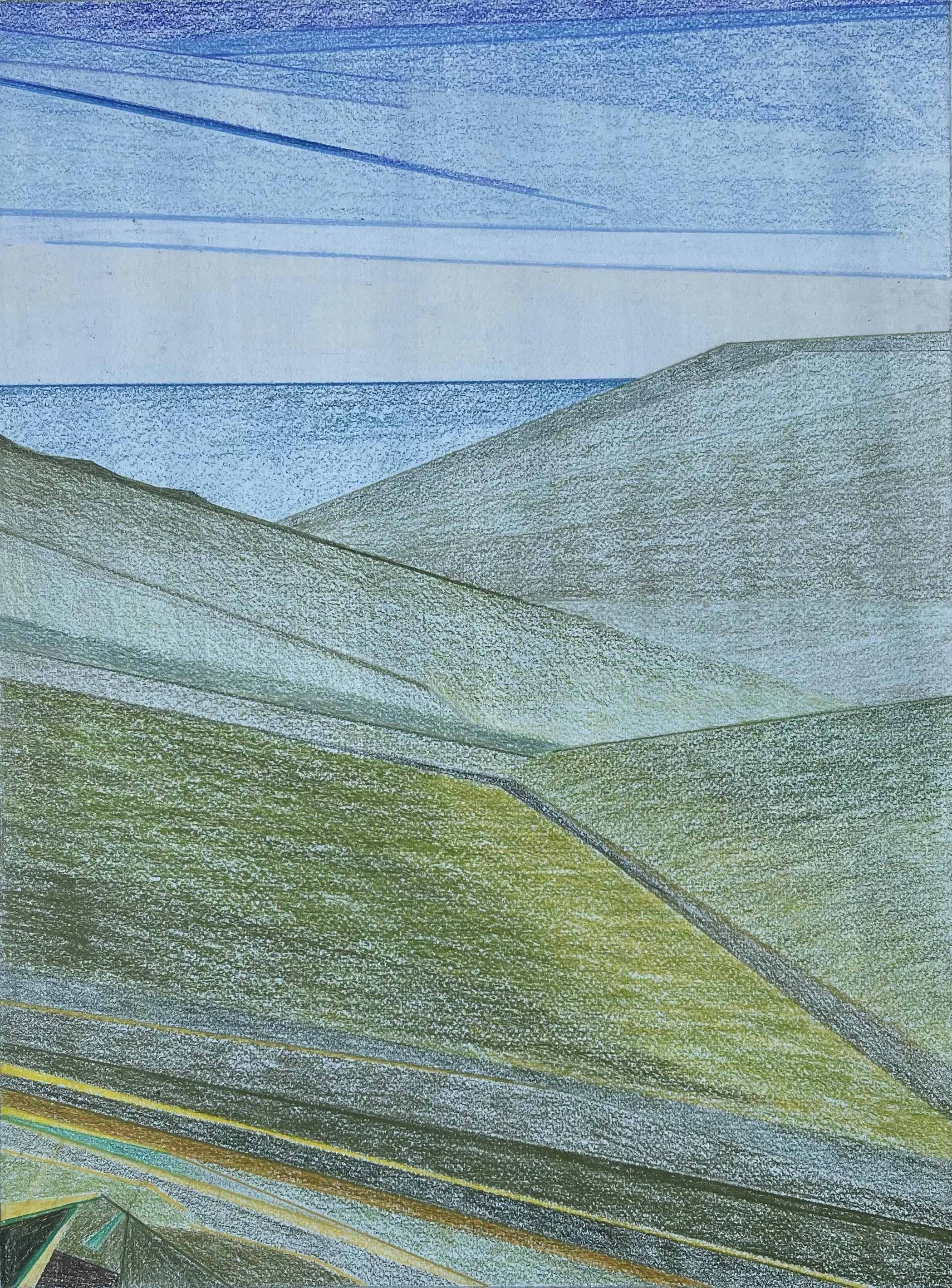 Spring view over the Purbecks