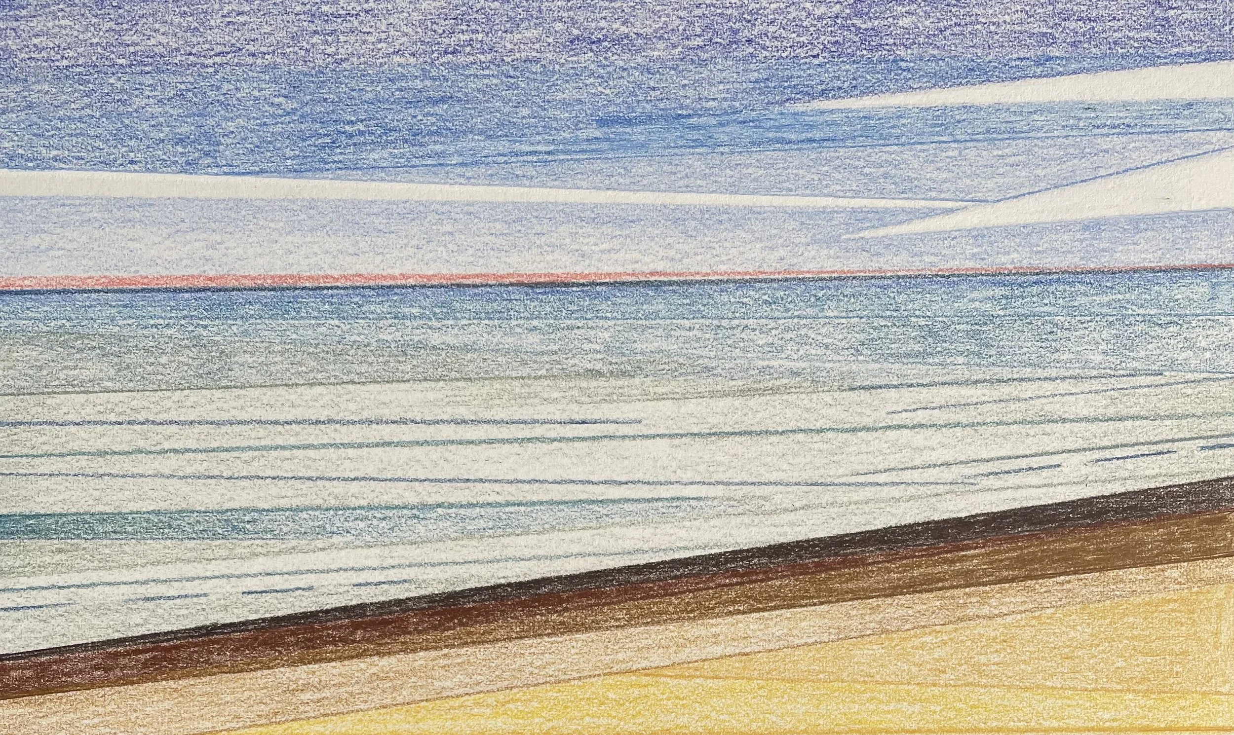 Summer sunrise over Sandbanks
