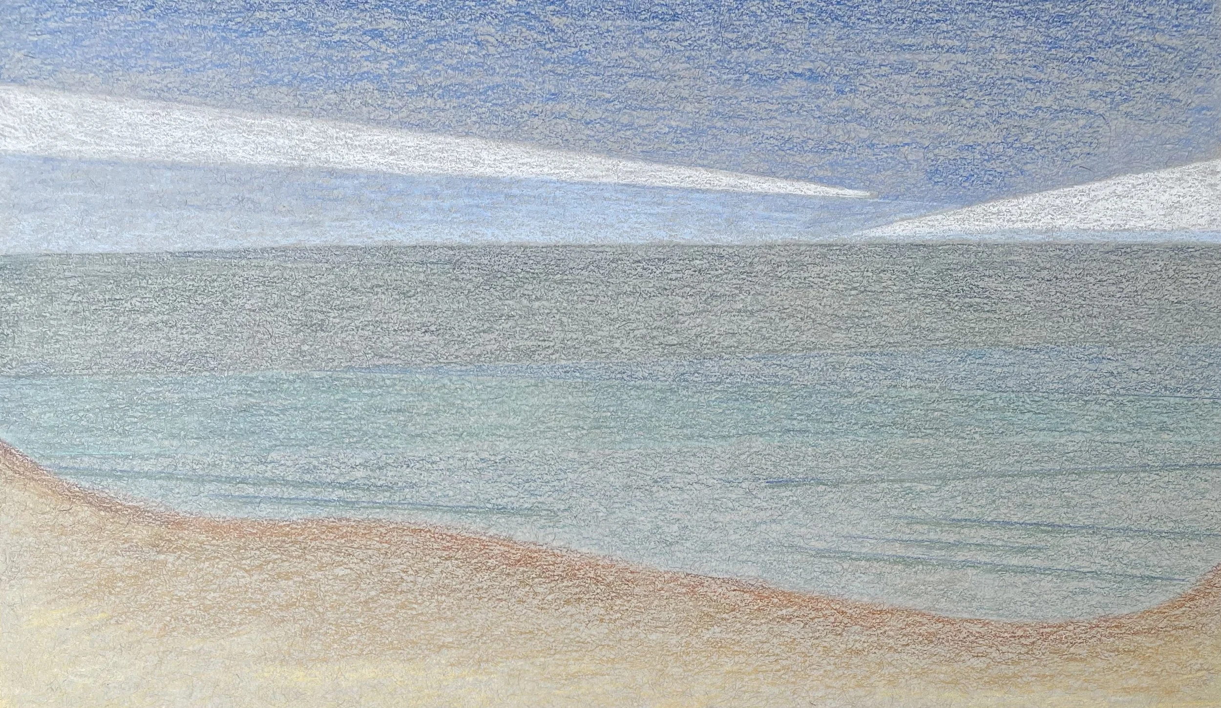 Calm sea at Sandbanks