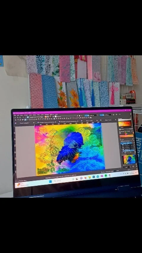 Digital painting is a vibe of its own, but what I love more is seeing my paintings printed out.
I made over 20 variations of these postcard designs before settling on the ones in the video. I did end up printing some of the popular ones on a bigger