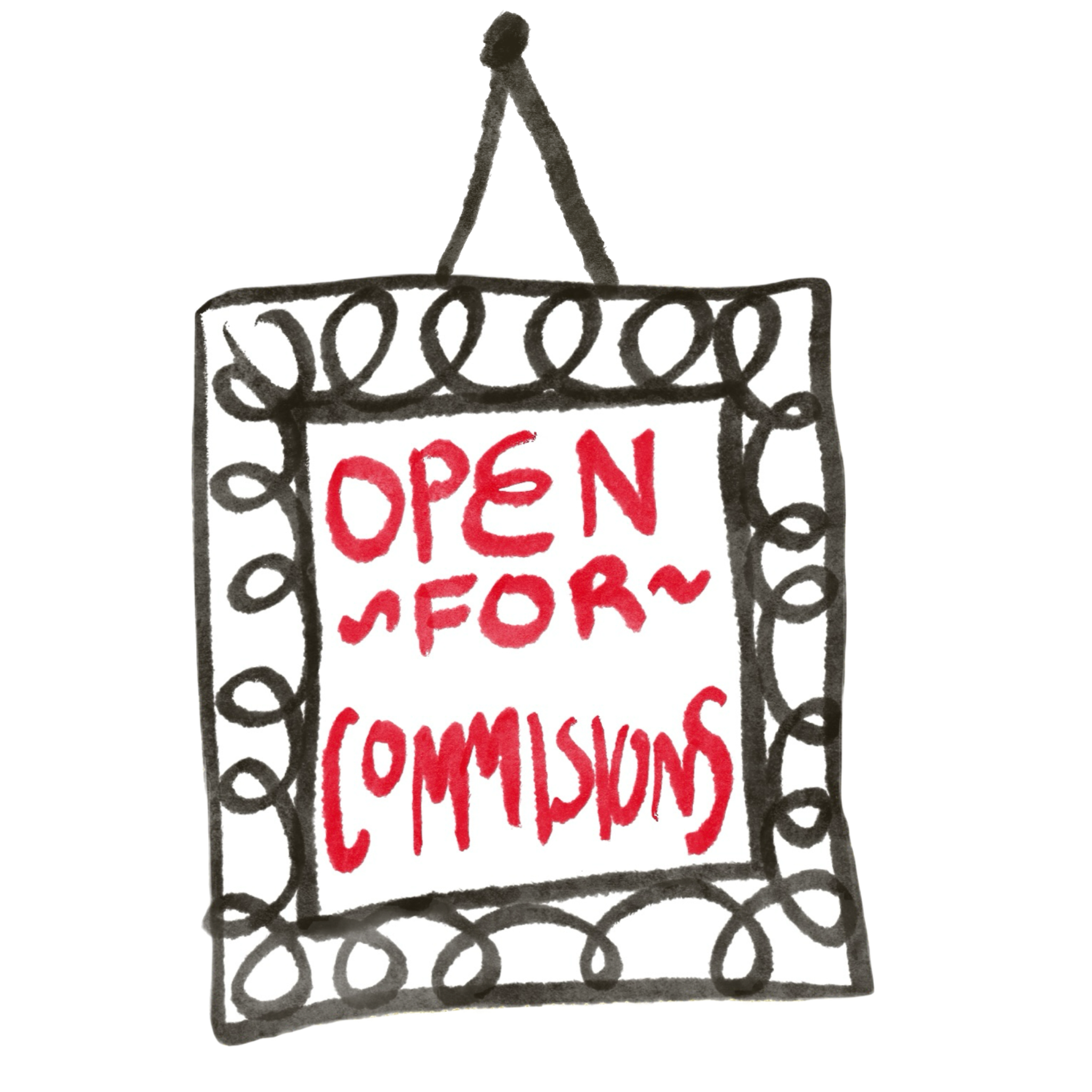 open for commissions