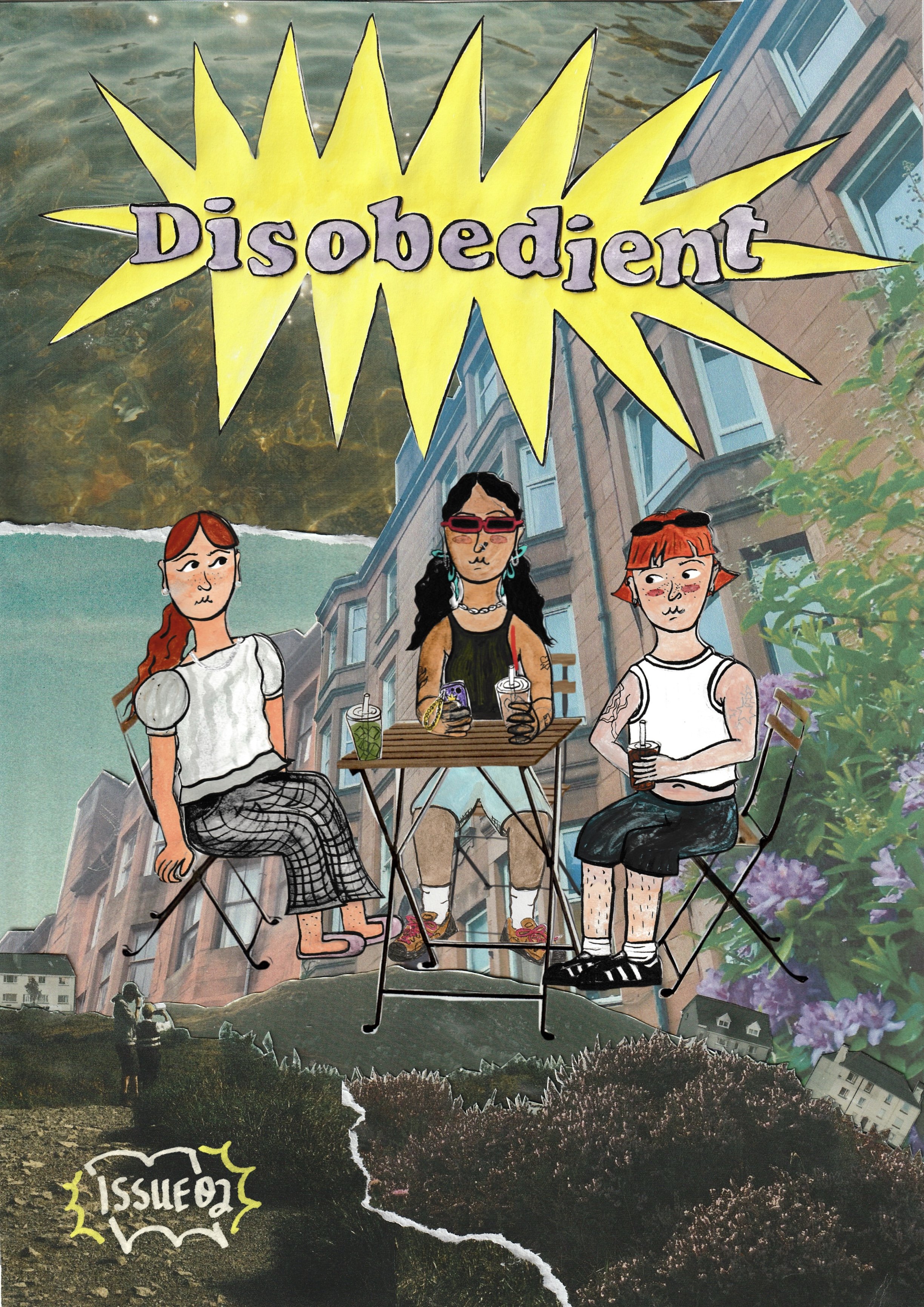 Disobedient Magazine Issue 2 Cover (Print and Digital)