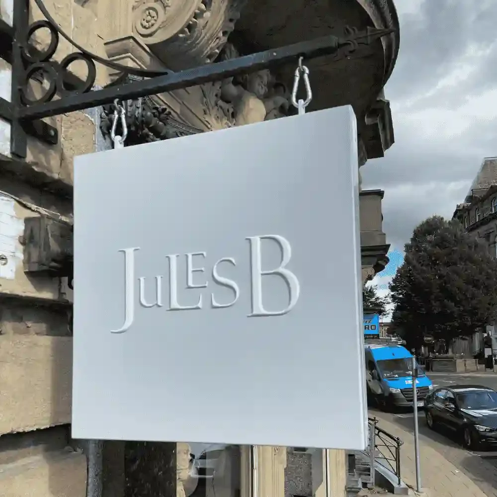 Aluminium Double-Sided Business Projecting Sign