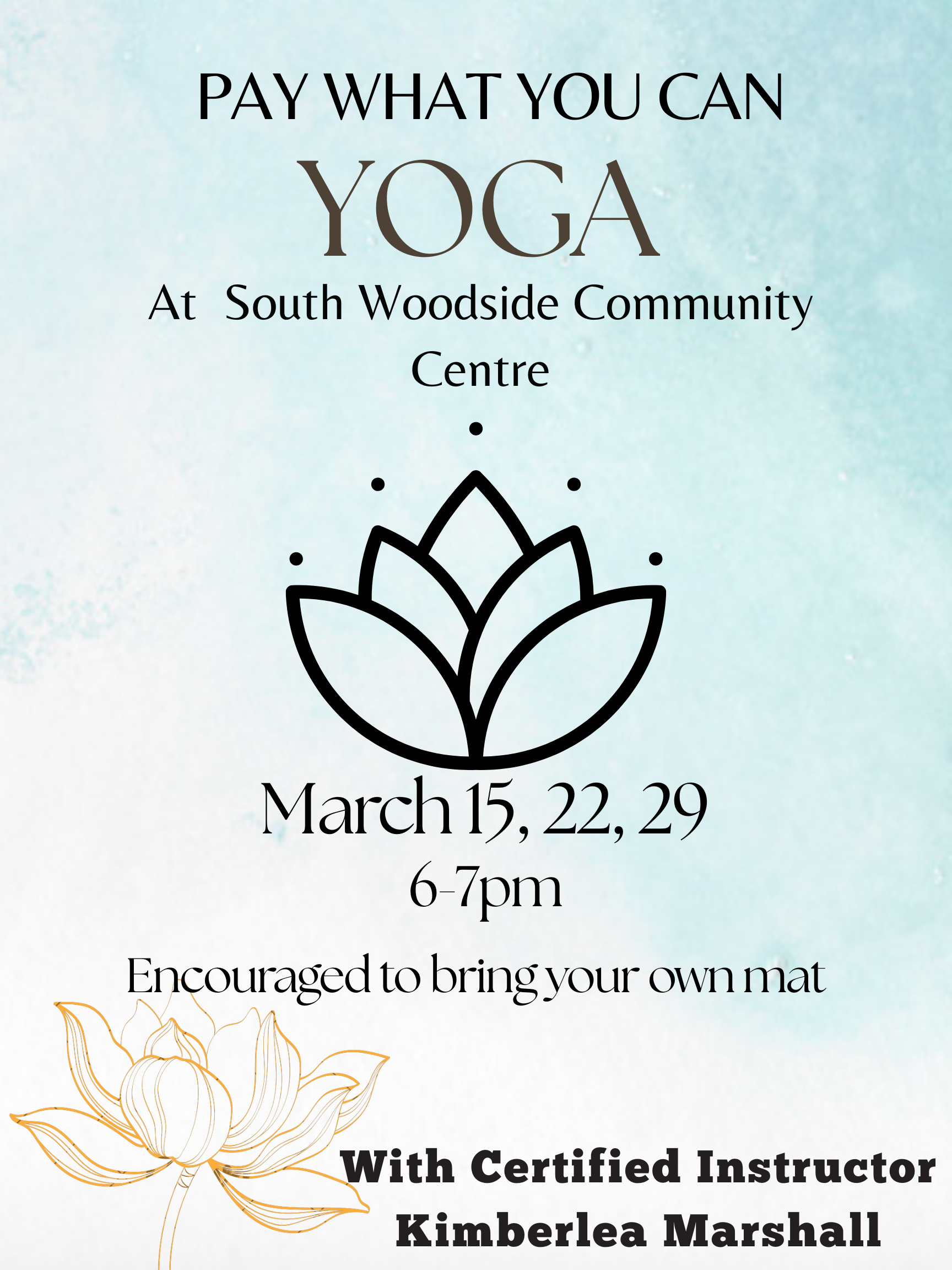 Pay-what-you-can Yoga