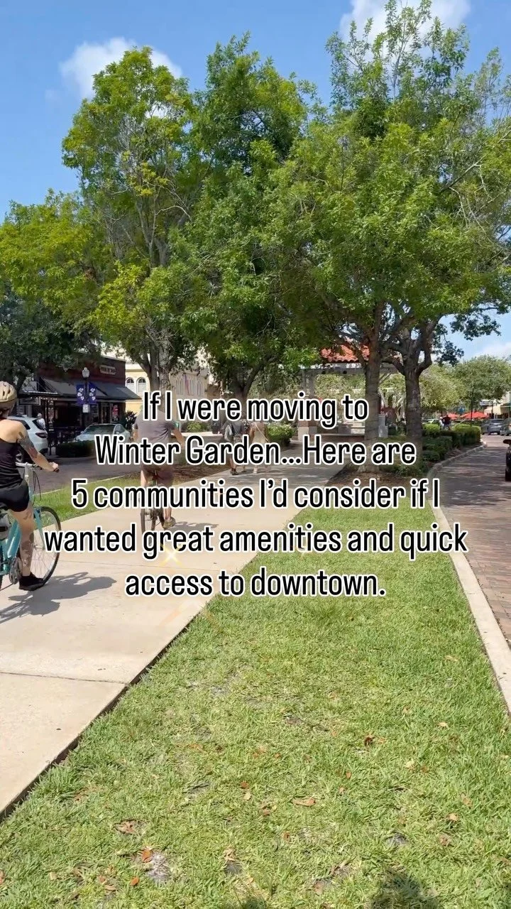 Whether you want tree‑lined streets, a short drive to downtown Winter Garden, or neighborhoods with opportunities to connect through local events, these five areas are worth exploring:
📍 Oakland Park – direct access to the West Orange Trail a