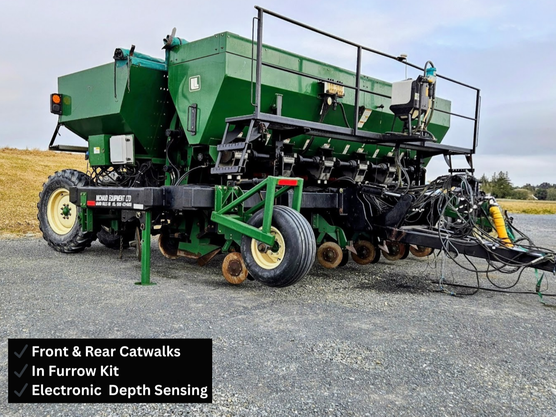 6 Row Belted Cup Planter