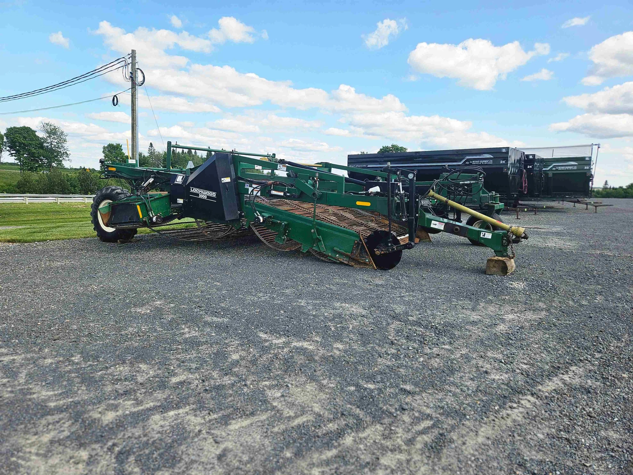 Lockwood 6 Row Windrower