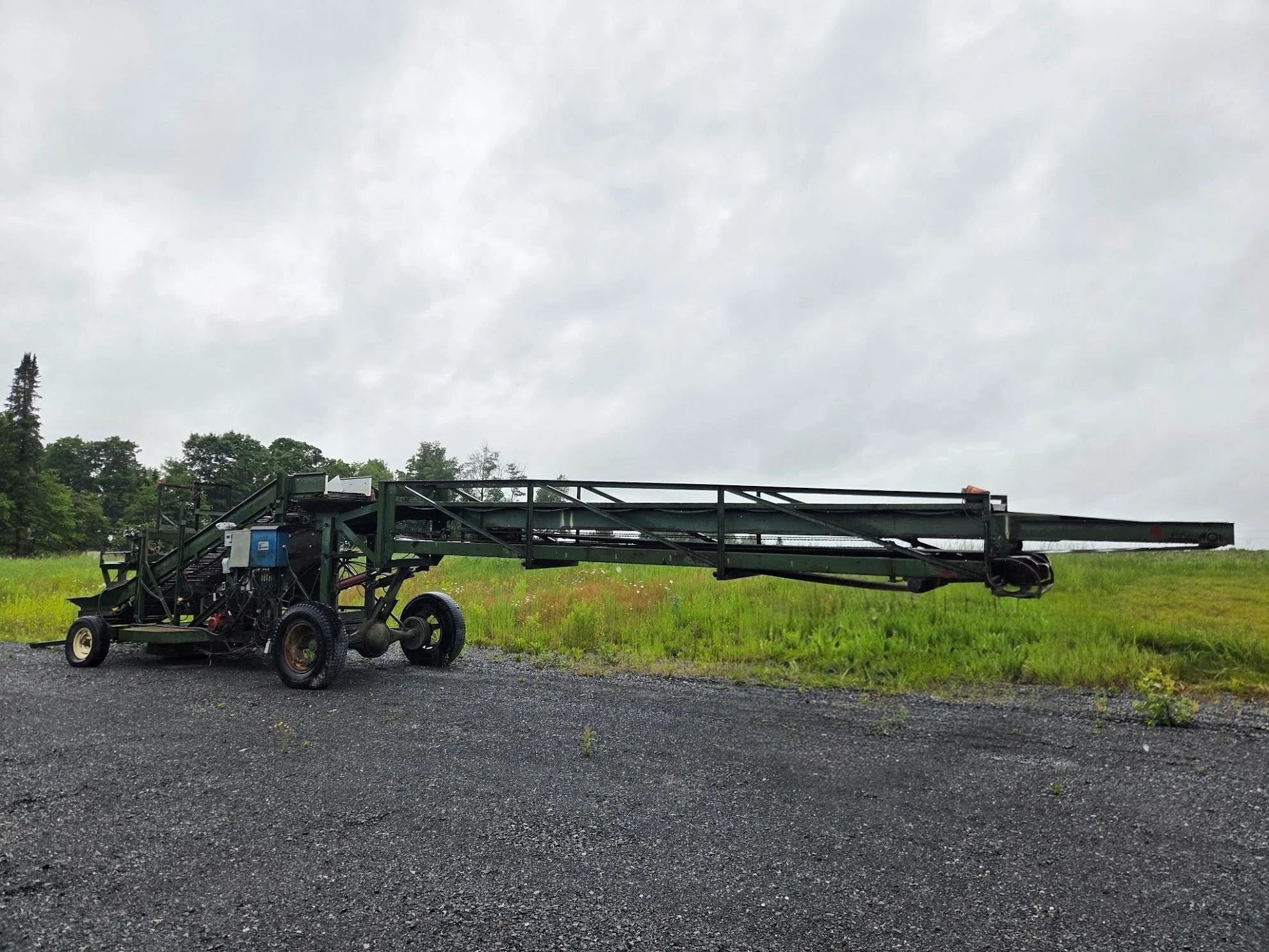 24'' Hydraulic Bin Piler