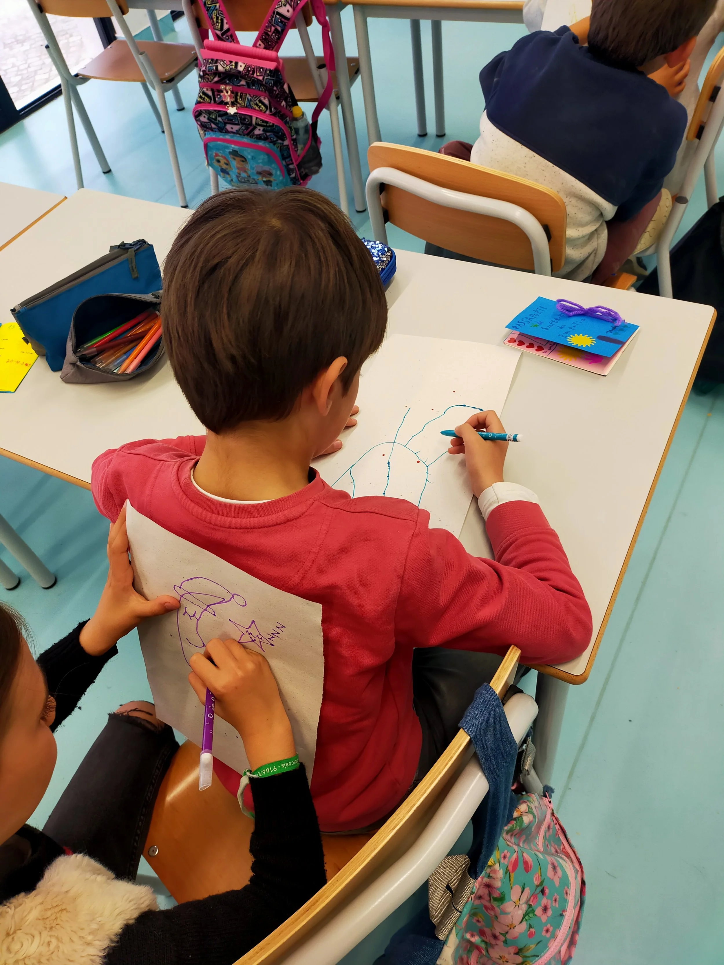 pintar nas costas