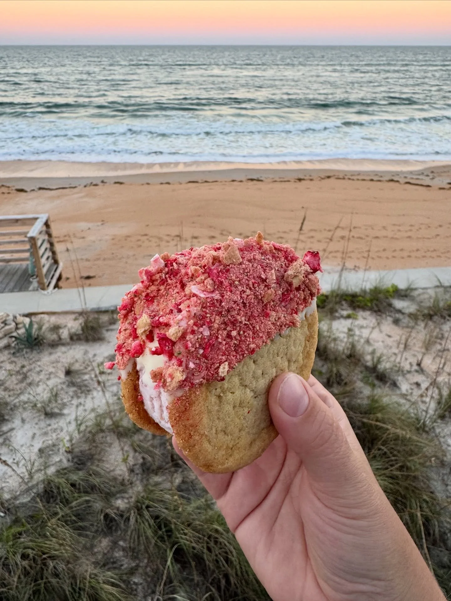 We&rsquo;ve been busy in the test kitchen crafting new ice cream sandwich flavors and thanks to your thoughtful requests, strawberry has been top of mind. Then we realized: what better time than October to debut this new flavor in honor of Breast Can