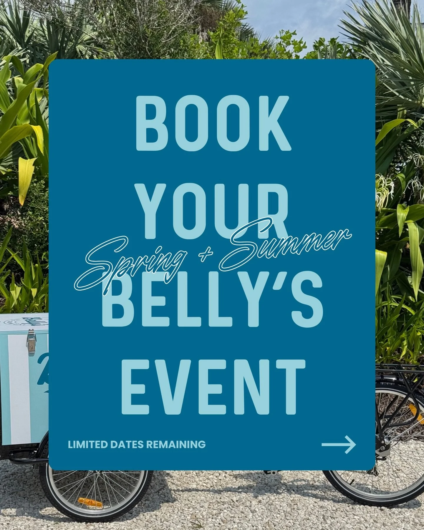 We are so excited about the private events we have booked for the upcoming spring &amp; summer seasons. From an engagement party, to weddings, to corporate events, we&rsquo;re bringing the Belly&rsquo;s to a variety of occasions &amp; venues across N