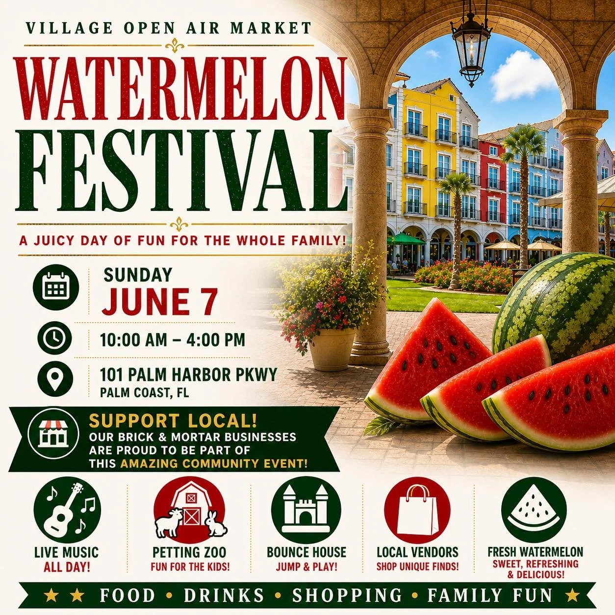 EUROPEAN VILLAGE WATERMELON FESTIVAL