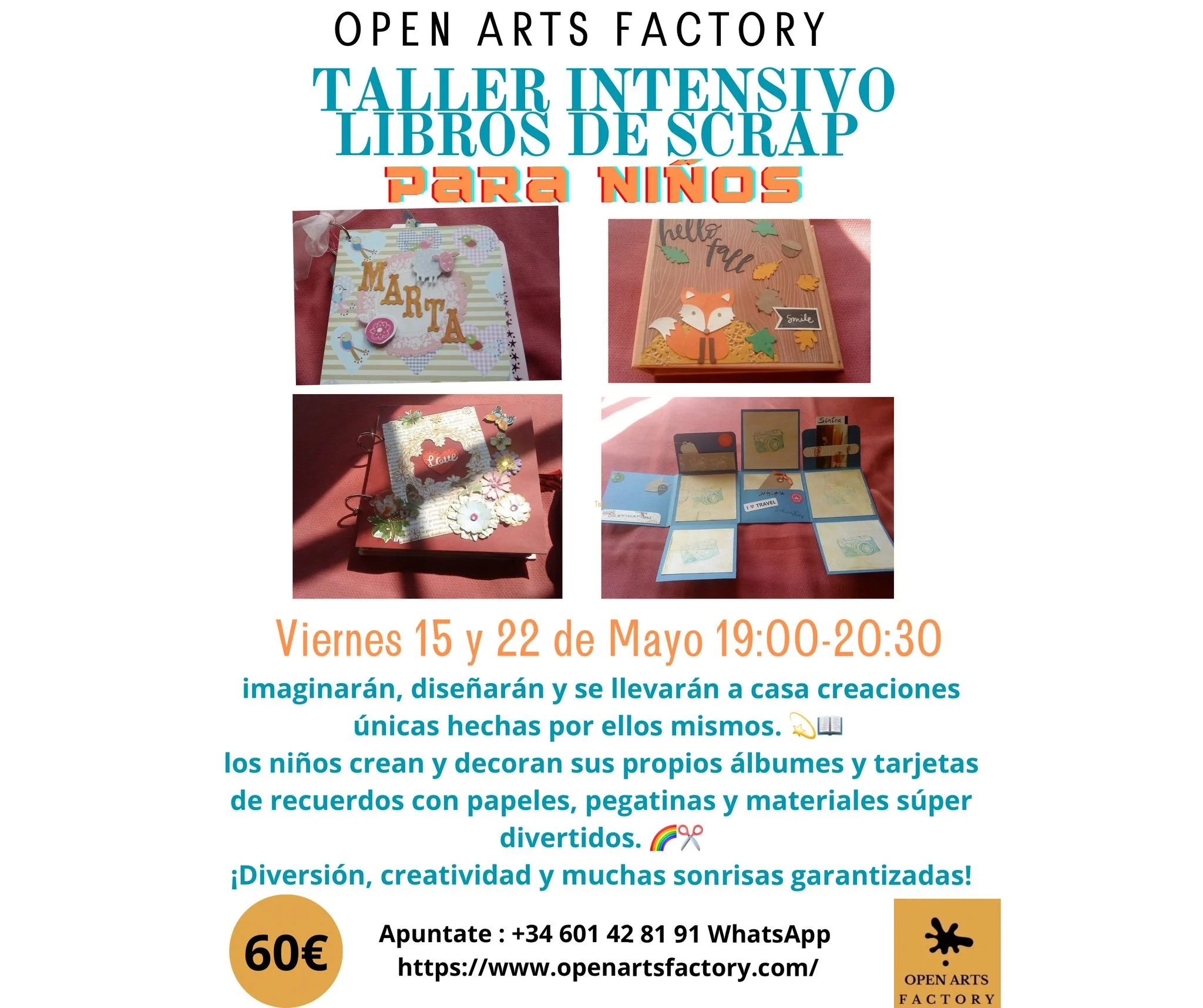 Intensive Scrapbook Workshop for Kids!