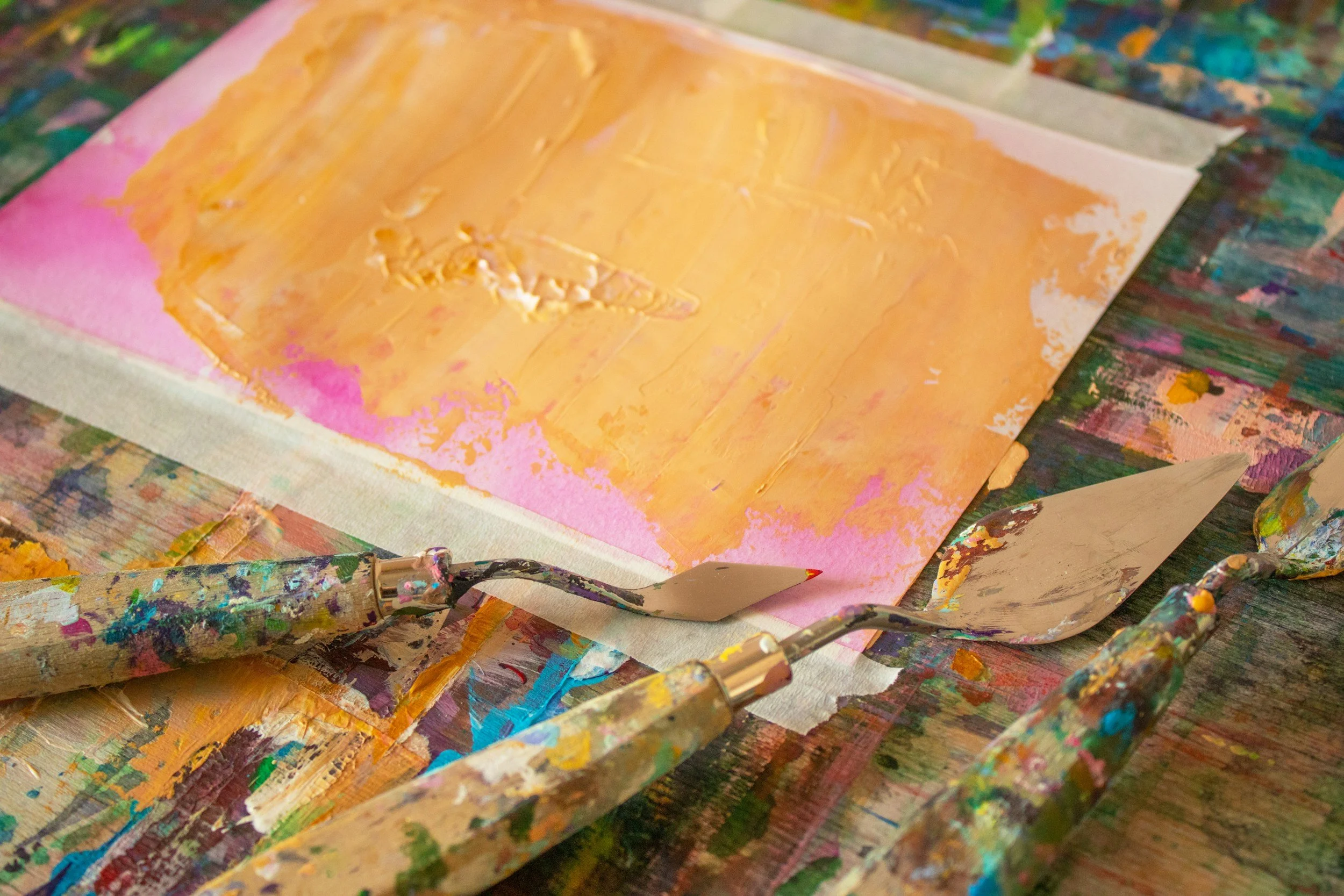 Palette Knife Painting