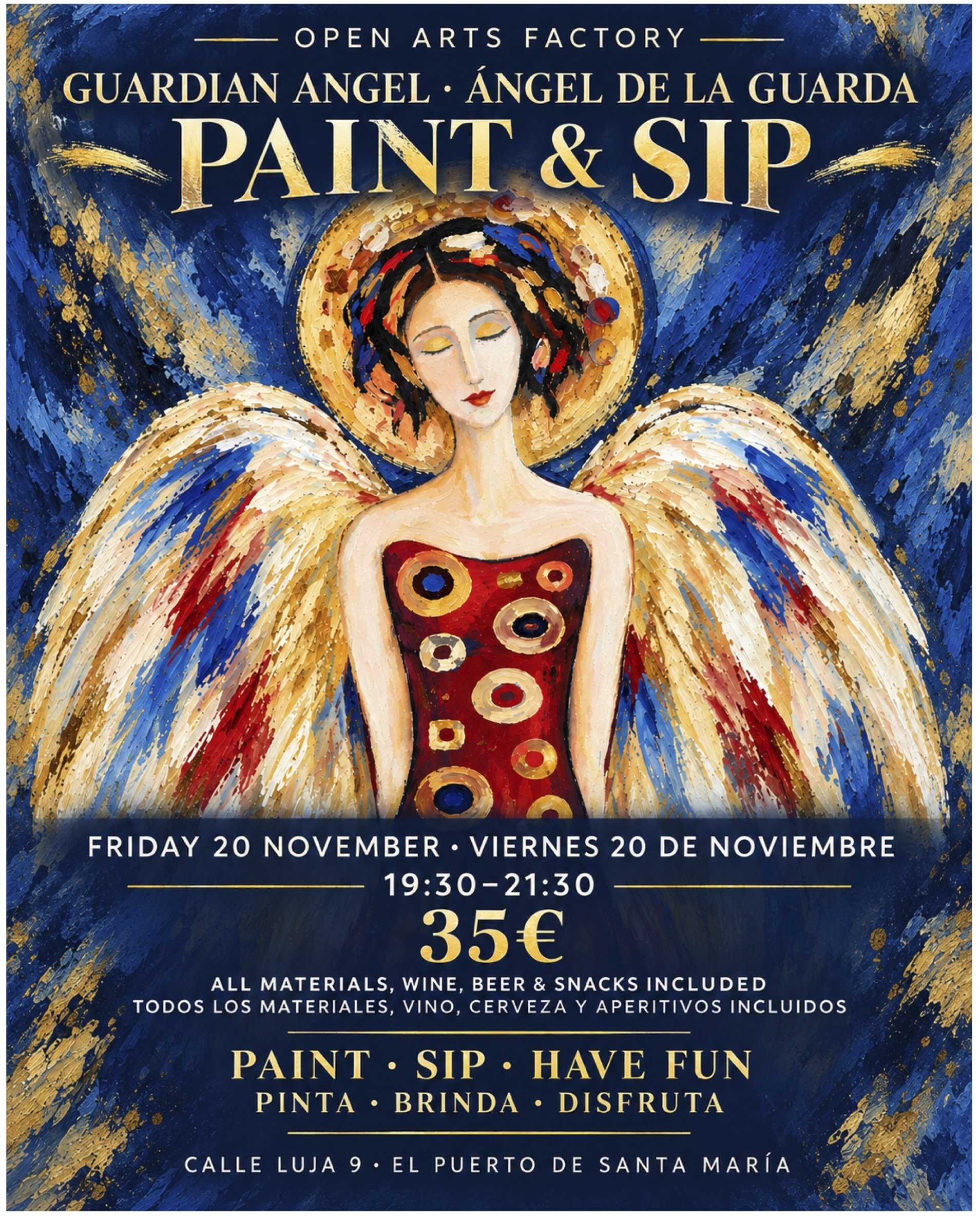 ✨ GUARDIAN ANGEL PAINT &amp; SIP ✨