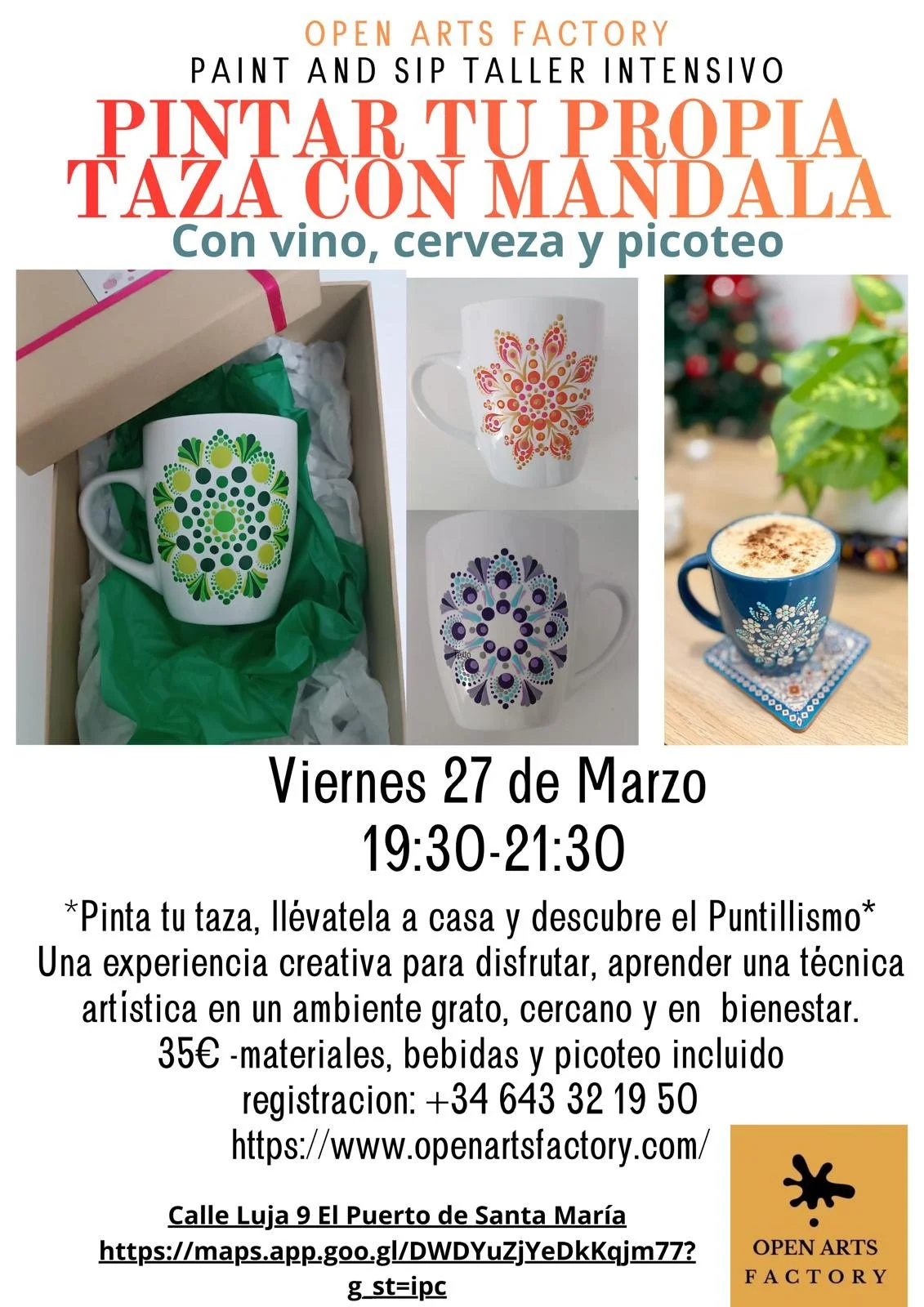 Paint & Sip: Paint your own mug!