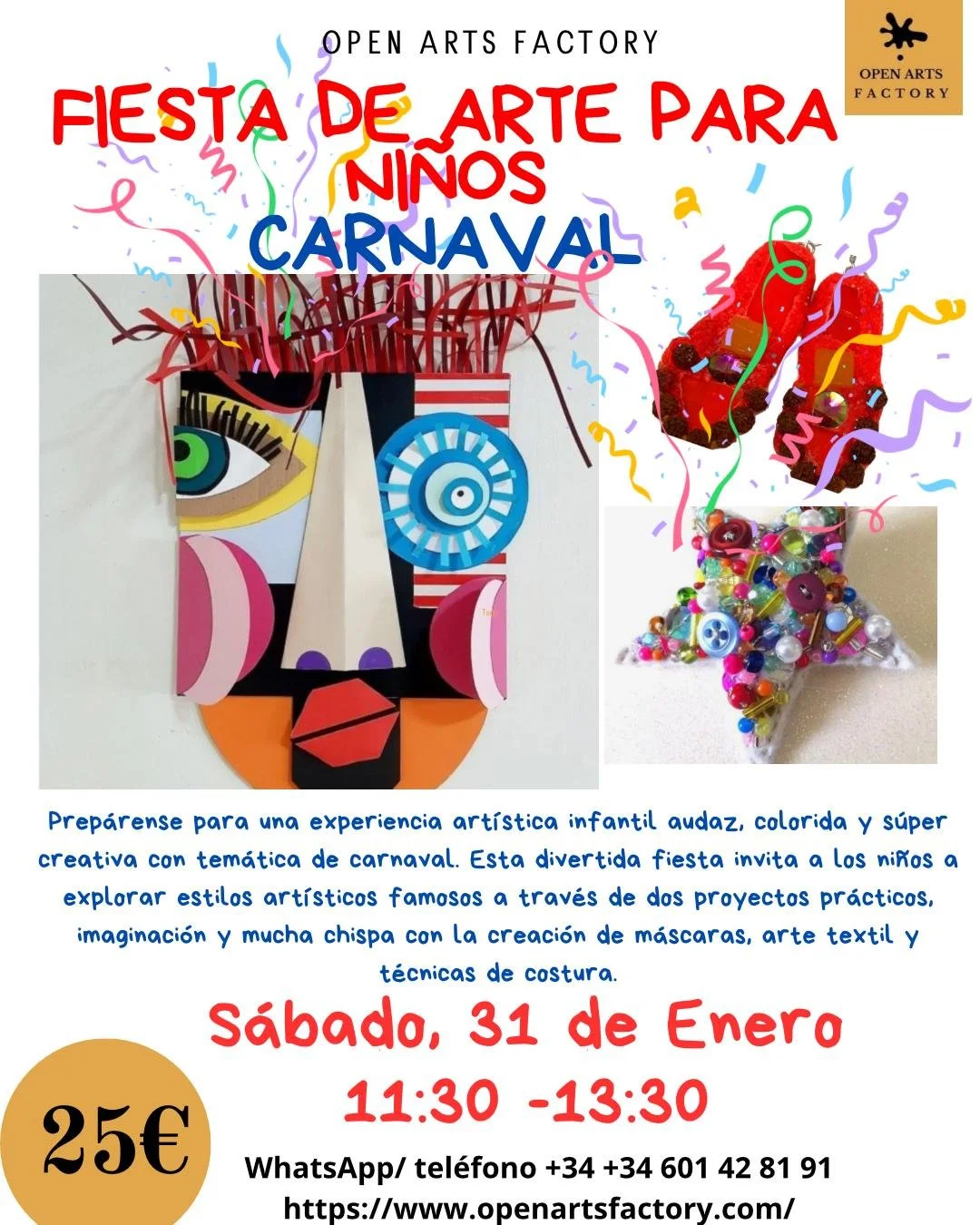Kids Art Party: Carnival!