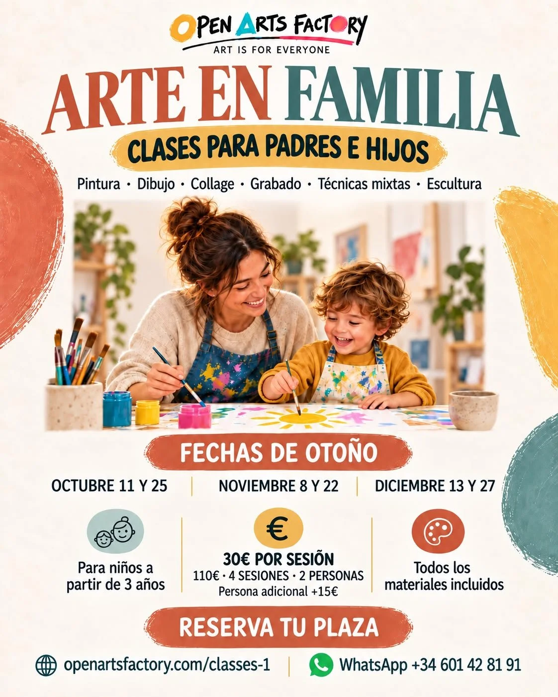 PARENT & CHILD ART CLASSES