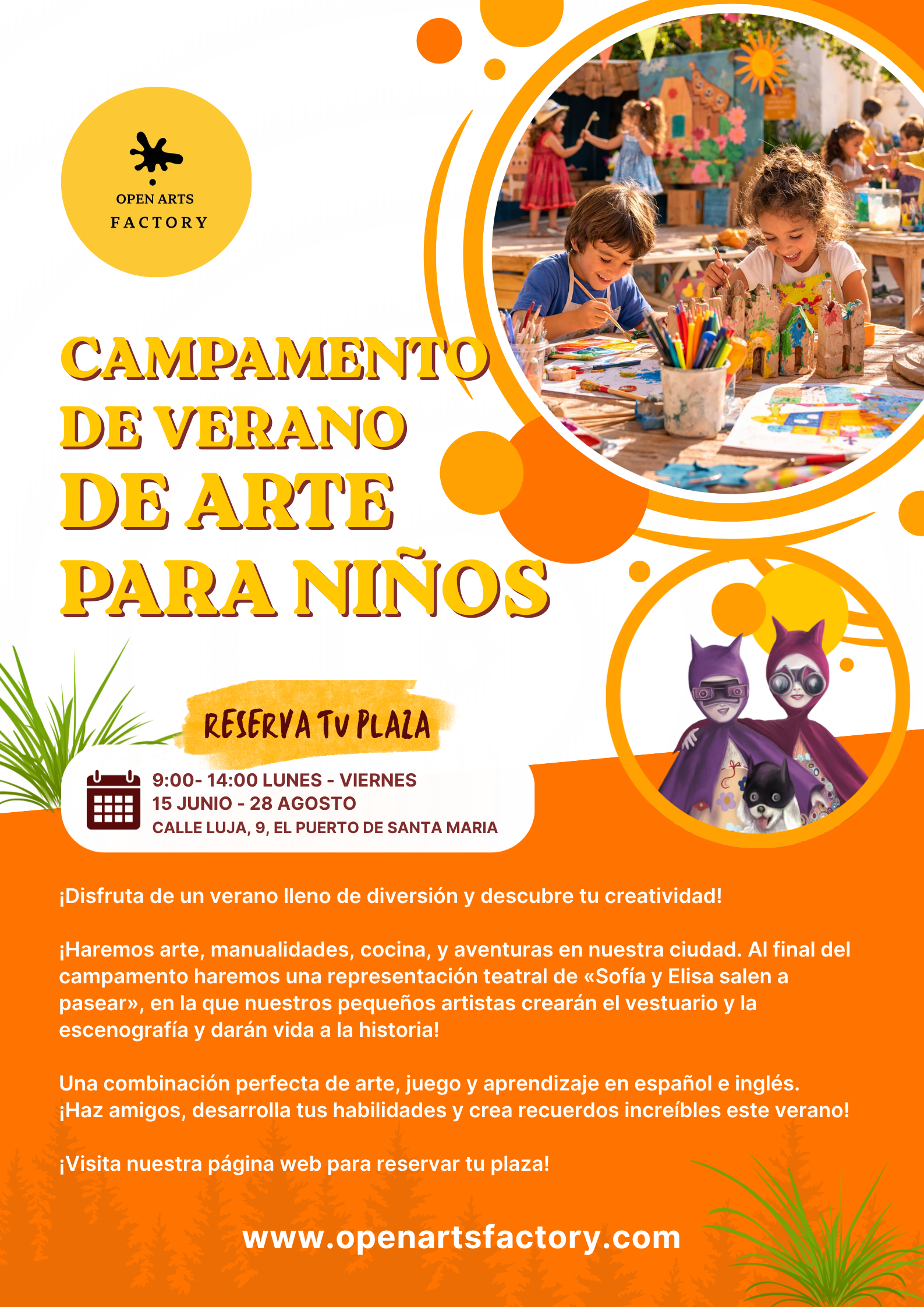 Bilingual Art Summer Camp 2026 (Deposit Only)