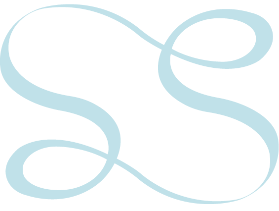 Light blue curvy line on a black background.