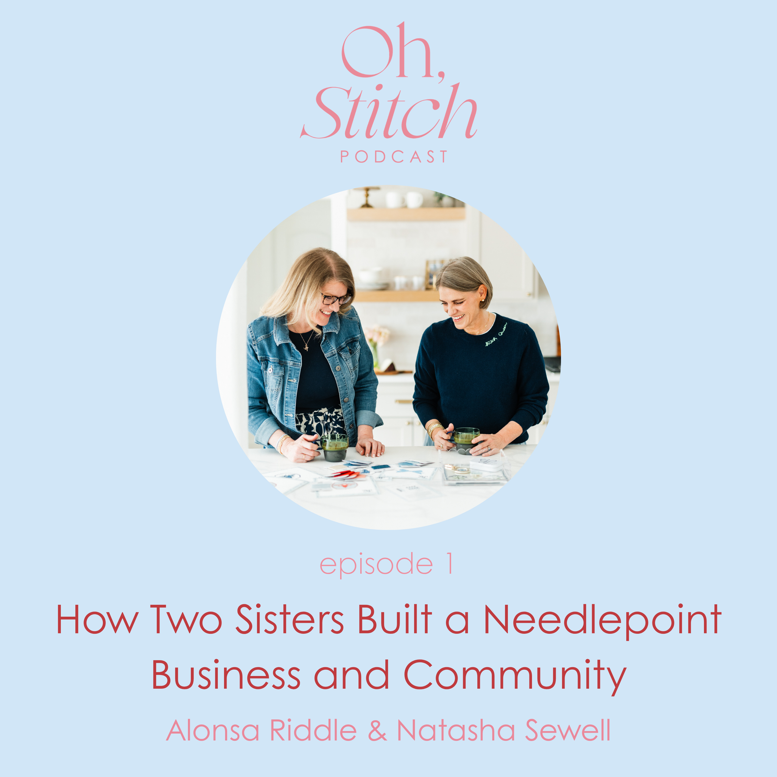 Welcome to Oh, Stitch: The Needlepoint Podcast