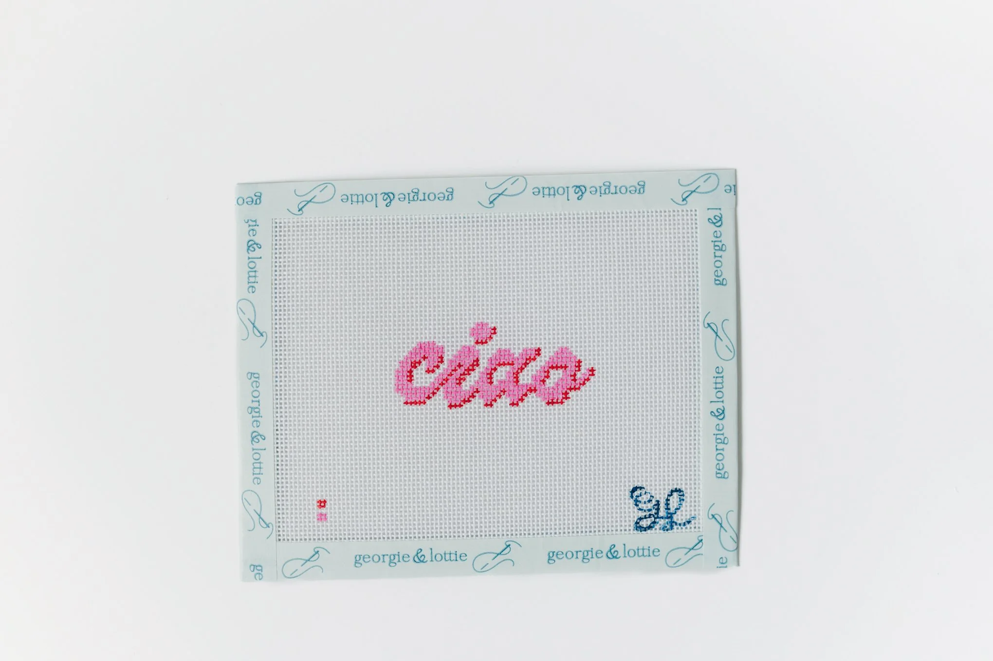 “Ciao” – Pink & Red