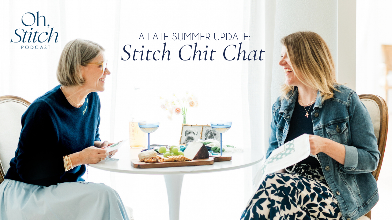 Oh, Stitch podcast cover Episode 8